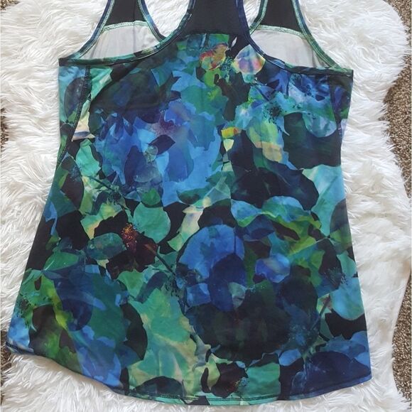 Athleta Tank Top Racerback Multi Color Womens Size  Small - Picture 3 of 5